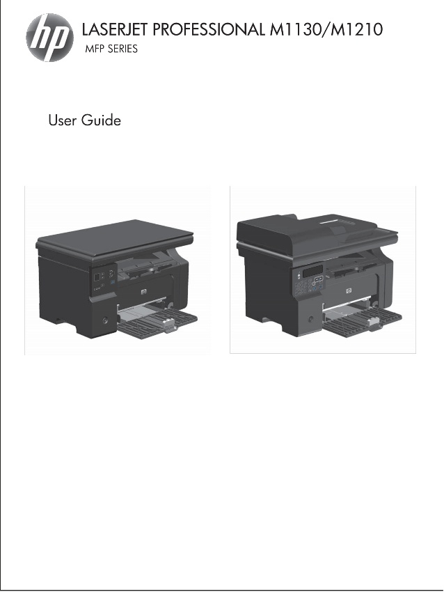 Hp laserjet 500 mfp user manual